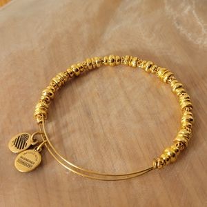 Gold Alex and Ani bracelet
